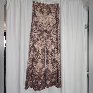Cover charge lace temptation pants high waisted wide leg NWT sz small